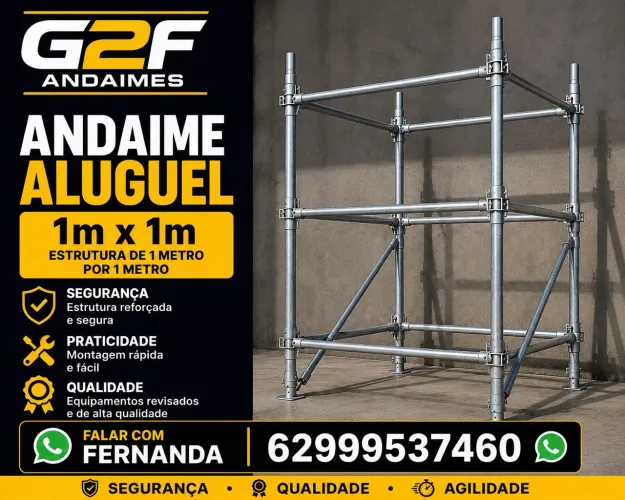 Aluguel de andaimes 1x1