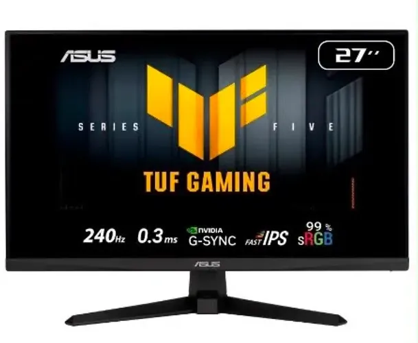 Monitor Gamer ASUS TUF Gaming 27? 240Hz Fast IPS VG279QM5A - NF + Sem Pixel Morto