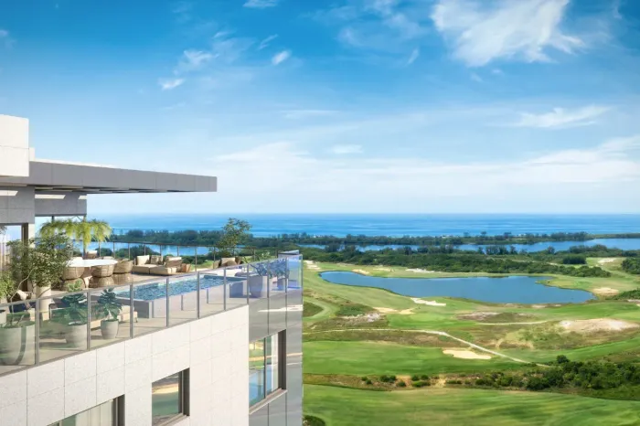 Oportunidade: Cobertura linear de 4 suítes, na Barra, Atlântico Golf, 290m², em frente ao