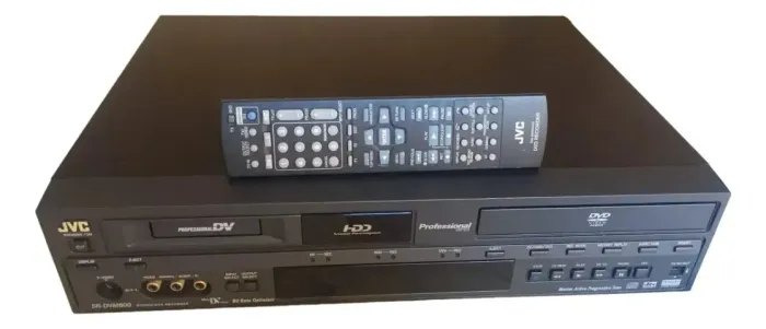 Gravador De Dvd/cd/mini Dv/hdd - Jvc Sr Dvm-600 # (Usado)