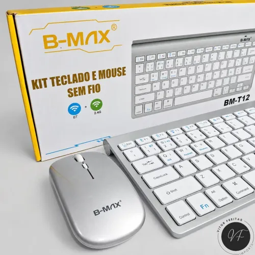 Kit Teclado e Mouse Sem Fio | Entrega Grátis em VCA