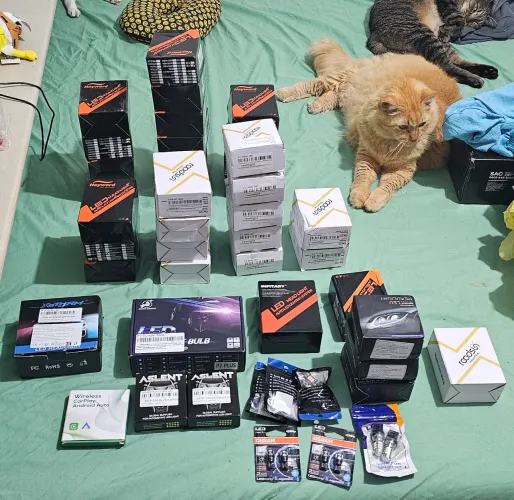 Lâmpadas Led H4, H11, H7, H1, H3, HB4, T10, T20.