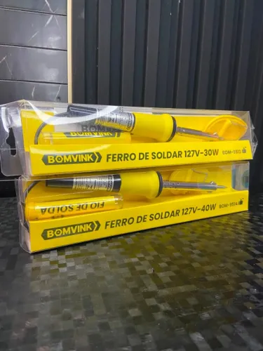 Ferro de Soldar 127V 30W ou 40W - BOM-9514 BomVink