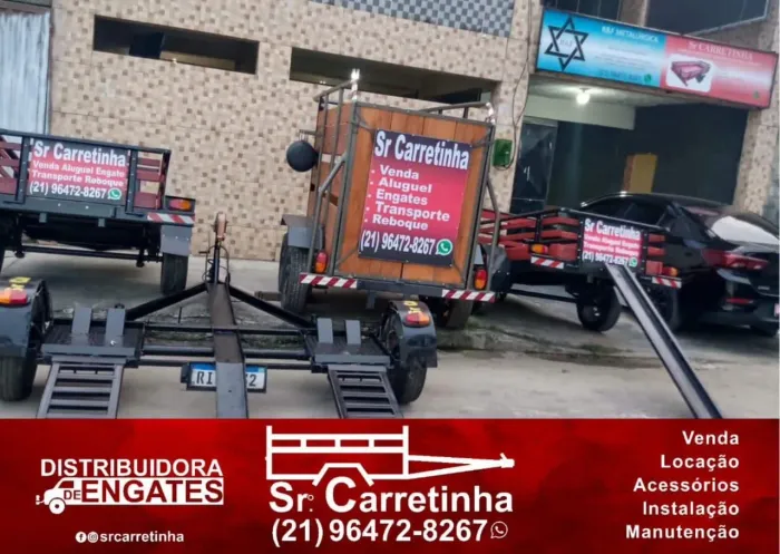 ALUGUEL DE VARIOS MODELOS DE CARRETINHA REBOQUE, FRETE BARATO E REBOQUE 24HRS