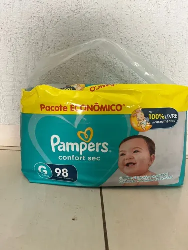 FRALDA PAMPERS CONFORTSEC G