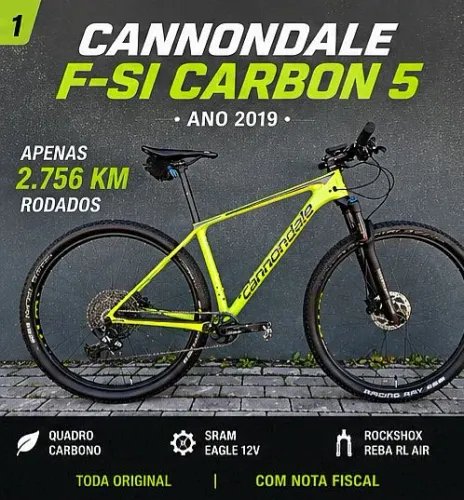 BIKE CANNONDALE FSI 5 CARBON 2019 M
