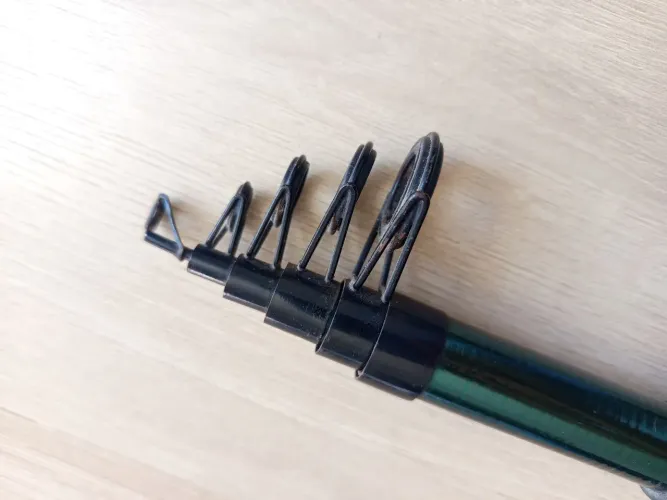 Vara de Pecar para molinete - cor verde