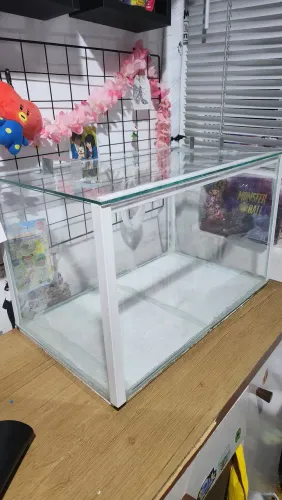 Aquário vidro 48L novo