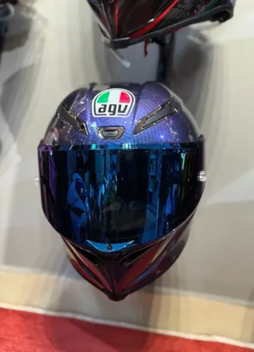 Capacete AGV Pista GP R Iridium Carbon (Novo)