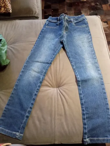 Calça jeans Hering menino tam. 10