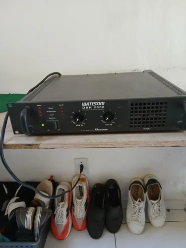 Potência wattsom dbk 2000 500 watts rms Itaquera zona leste