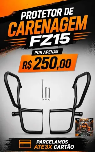 PROMOÇÃO PROTETOR DE CARENAGEM FZ15