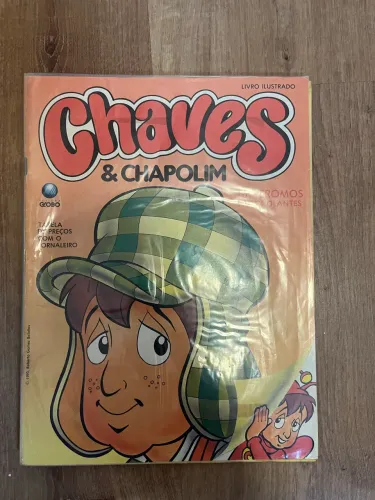 Álbum de Figurinhas Chaves e Chapolim 1 Completo 1990