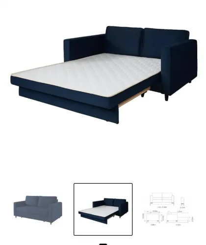 Sofá cama novo
