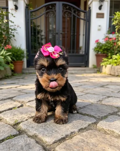 Yorkshire com Pelagem Linda
