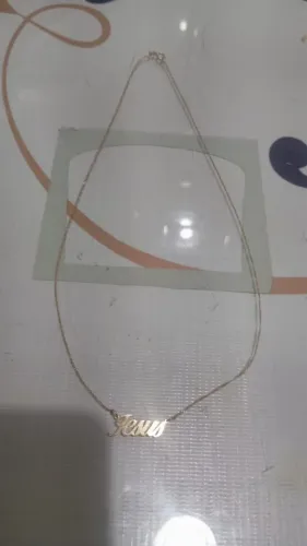 Cordão de ouro 18 kl 