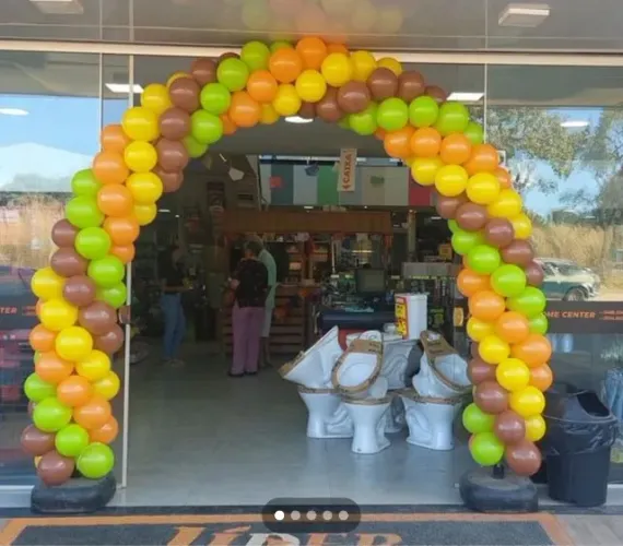 Arco de balões