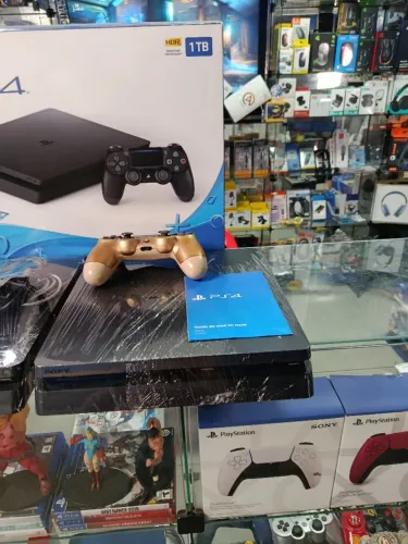 PlayStation 4 1tera slim seminovos com garantia e nota confiraem nossas lojas