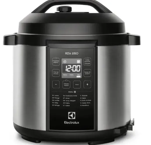 Panela De Pressão Elétrica Electrolux Por Rita Lobo 6 Litros 110V/220V