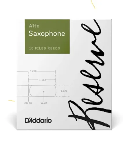 2 Palhetas D'Addario Reserva para Saxofone Alto N° 2.5