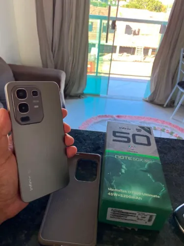 Vendo ou troco Celular Infinix Note 50X 256GB e 16GB de Ram