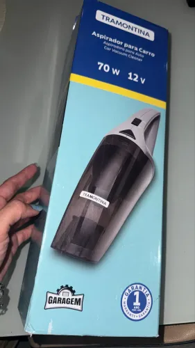Aspirador para Carro Tramontina 12V, Potência 70W