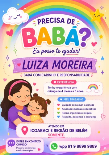 Precisa de babá? 