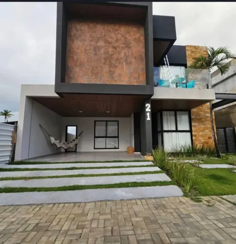 Casa Duplex no Condomínio Sol e Praia  Pé na Areia