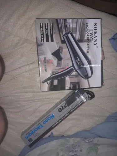 Secador+chapinha 220v