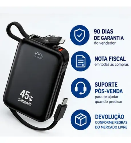 POWER BANK 10000MAH 45W