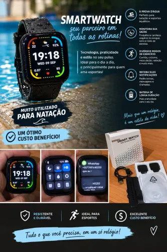 Relógio Para Natação Tassos