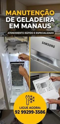 Visita técnica e refrigeração conserto de geladeira manutenção assistência especializada