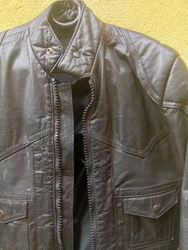 Jaqueta couro masculino