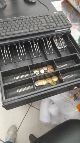 Gaveta caixa c/abertura automatica