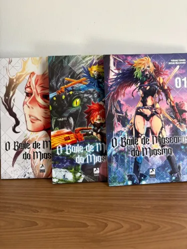 Mangá O Baile de Máscaras do Miasma Completo 3 Volumes