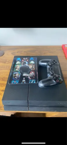 PS4 + 1 controle + 1 jogo