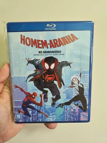 Homem Aranha no arranhaverso (Blu-ray) Raro