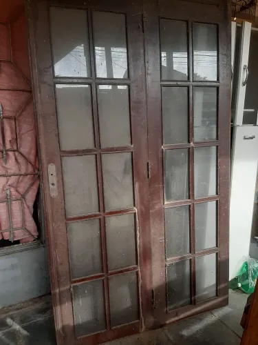 Porta dupla balcão 