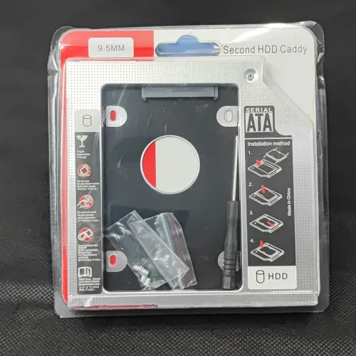 Adaptador Caddy para HD 2.5 e SSD Sata
