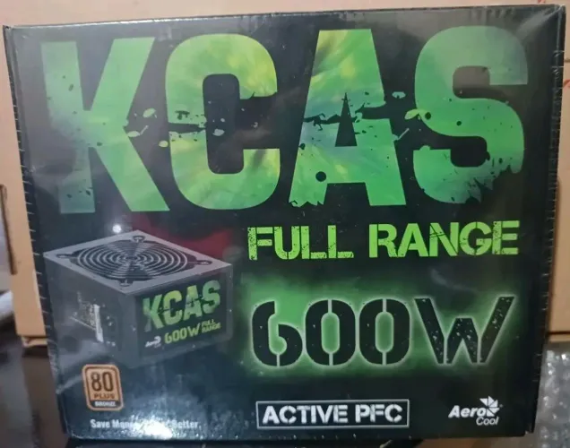 Fonte 600w + Gabinete *Lacrados*