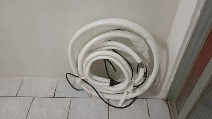 Tubulação ar condicionado 9.000btus 