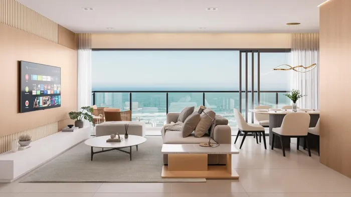 Apartamento 03 dormitórios a venda Mar Di Licata no Mar Grosso - Laguna -Sc
