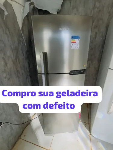Compra geladeira com defeito