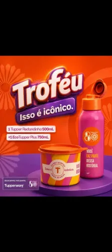 Kit 80 anos Tupperware.
