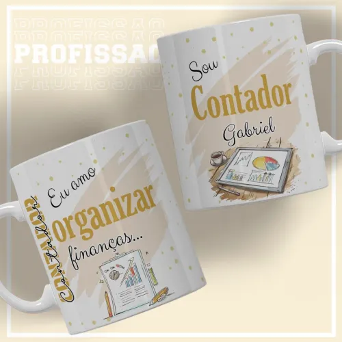 CANECAS PERSONALIZADAS - PROFISSÕES
