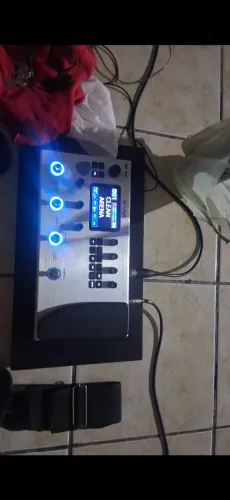 Pedaleira mk 300 mvave pedal de guitarra