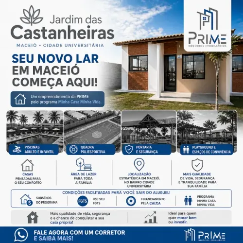 Casas na região do Eustáquio Gomes