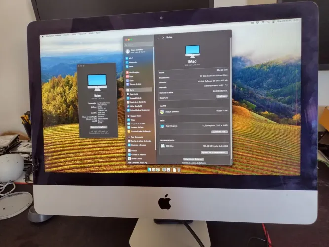 iMac A1418 - Sonoma - Funcionamento perfeito -