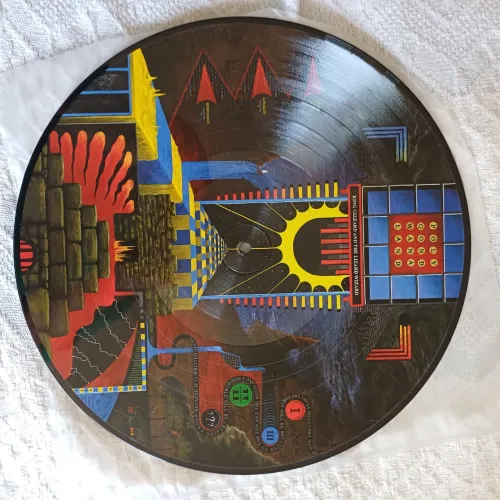 King gizzard and the lizard wizard lp vinil Polygondwanaland picture disc estado de novo
