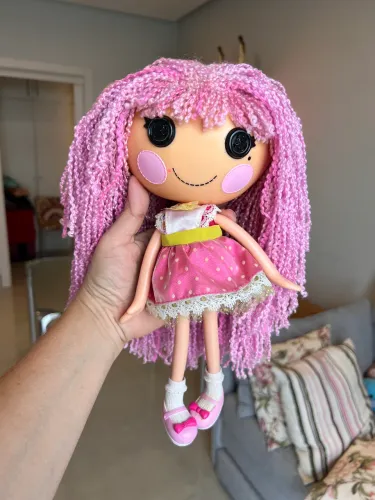 Boneca Lalaloopsy Cabelo de Tecido 